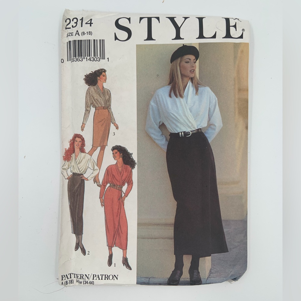 🌹New Listing🌹Vintage Style #2314 Women’s Dresses Sewing Pattern